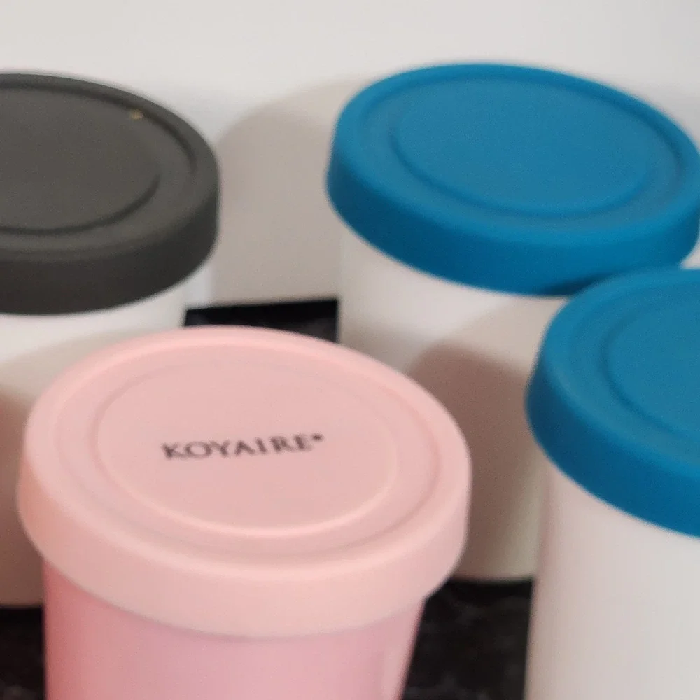 StarPack Portion Control Mini Ice Cream Containers for Homemade Ice Cream 8 Pc.